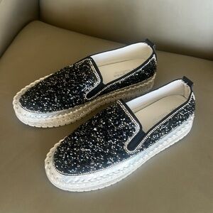 Bling ladies flats